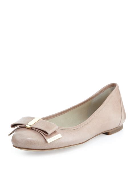 michael kors kiera leather ballet flat|Best 25+ Deals for Michael Kors Kiera Flats .